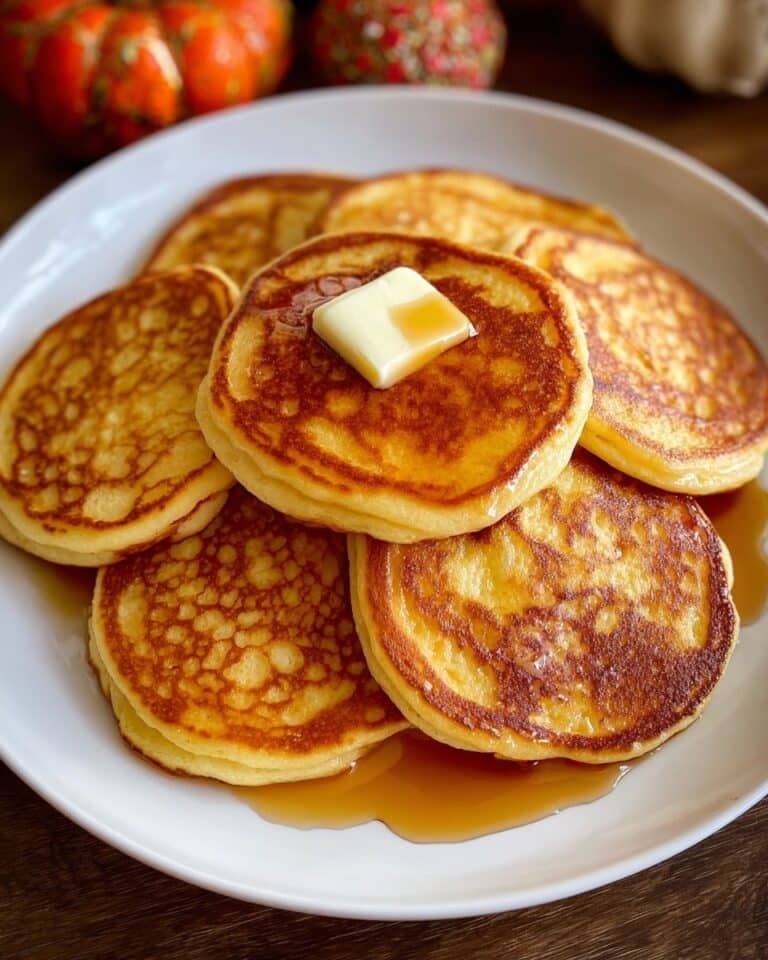 Pumpkin Greek Yogurt Pancakes Recipe