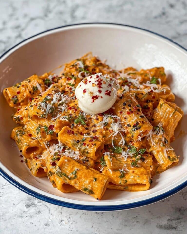 Creamy Tomato Garlic Pasta Recipe