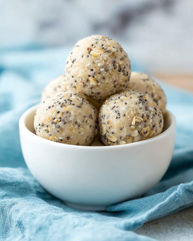 No-Bake Lemon Poppyseed Protein Balls Recipe