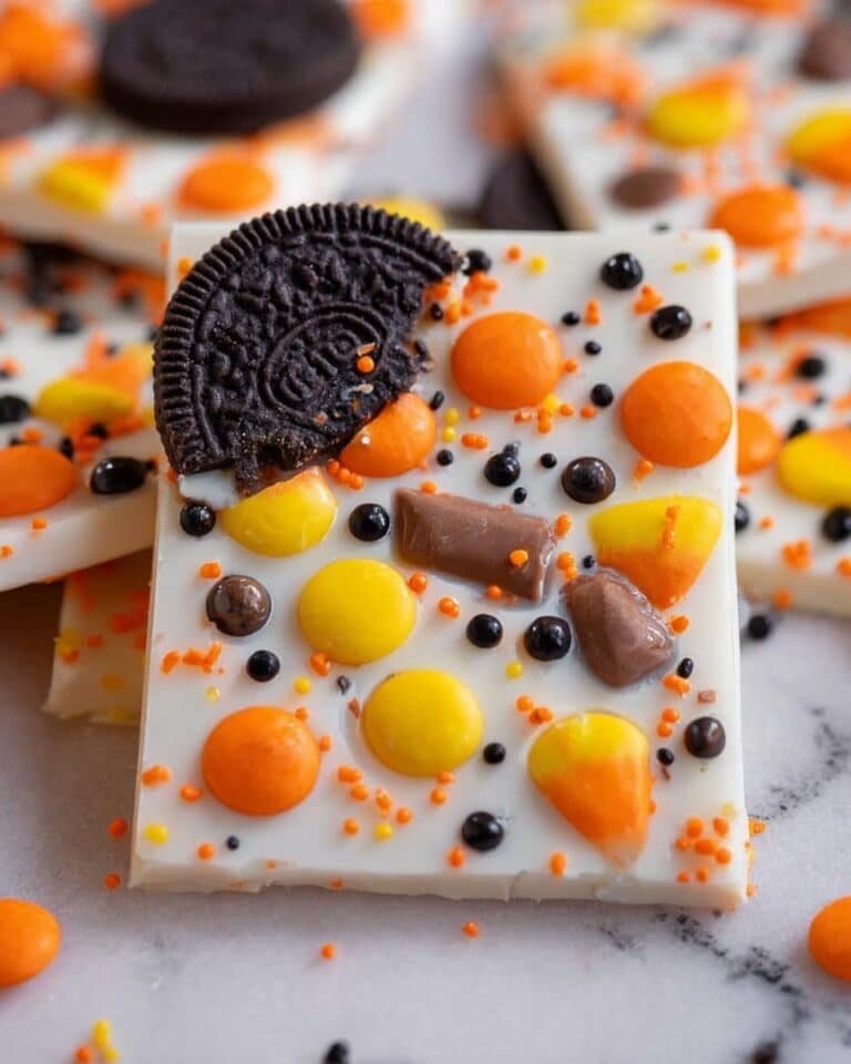 Spooky Halloween Oreo Bark Recipe