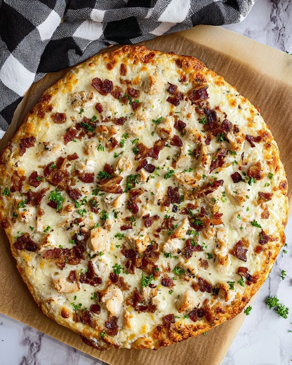 Chicken Bacon Ranch Pizza Recipe