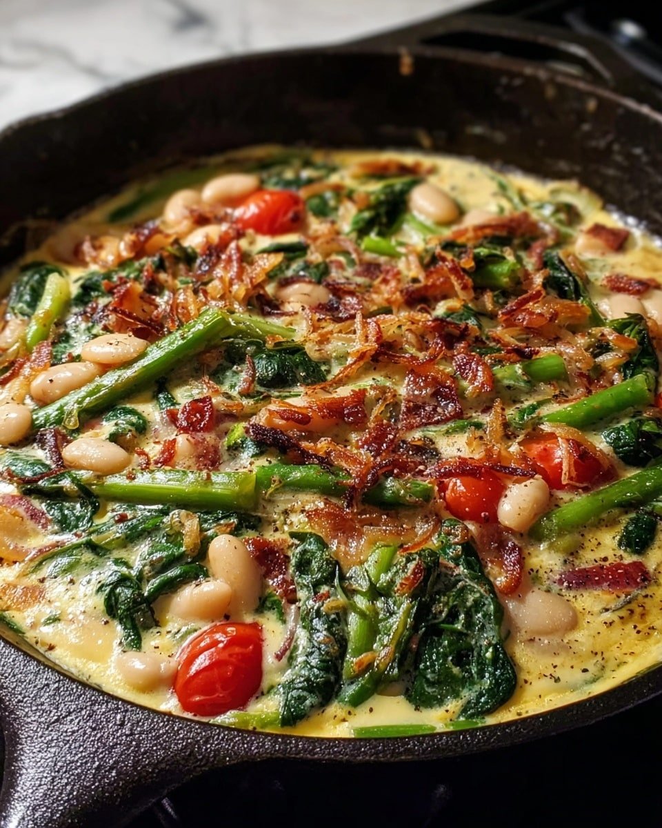 Creamy Tuscan White Bean Skillet Recipe