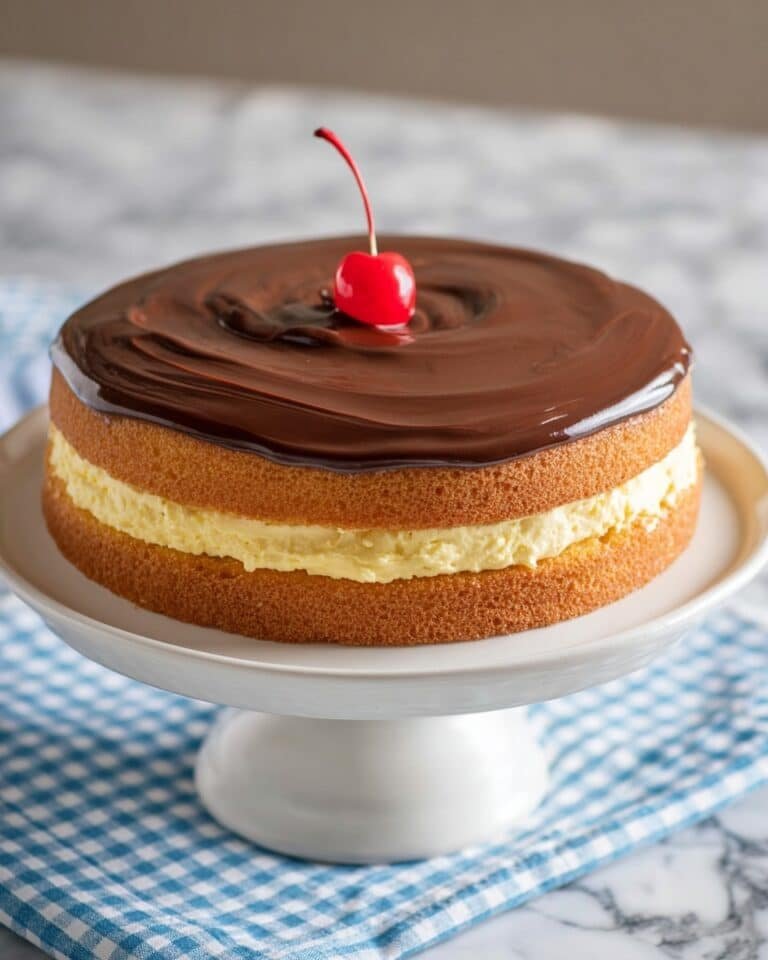 Boston Cream Pie Recipe
