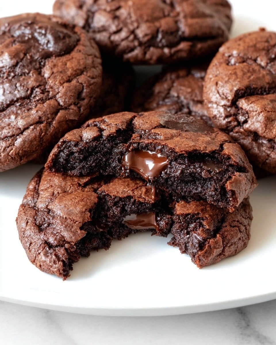 Keto Flourless Fudge Cookies Recipe - Recipe Image