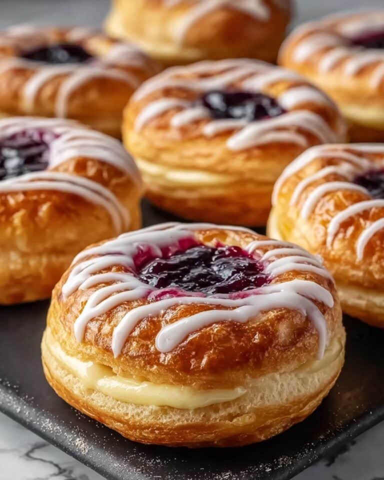 Homemade Breakfast Danish Pastries Recipe