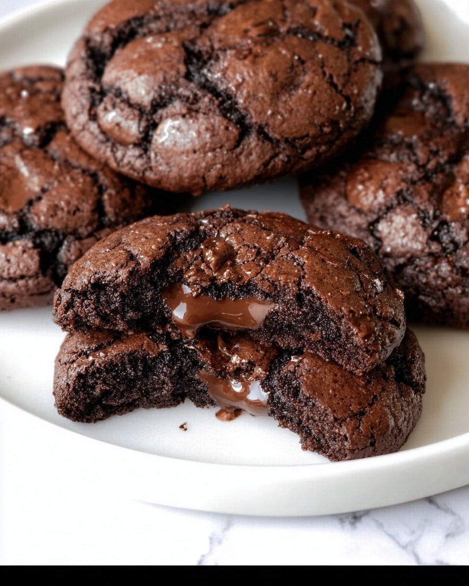 Keto Flourless Fudge Cookies Recipe - Recipe Image