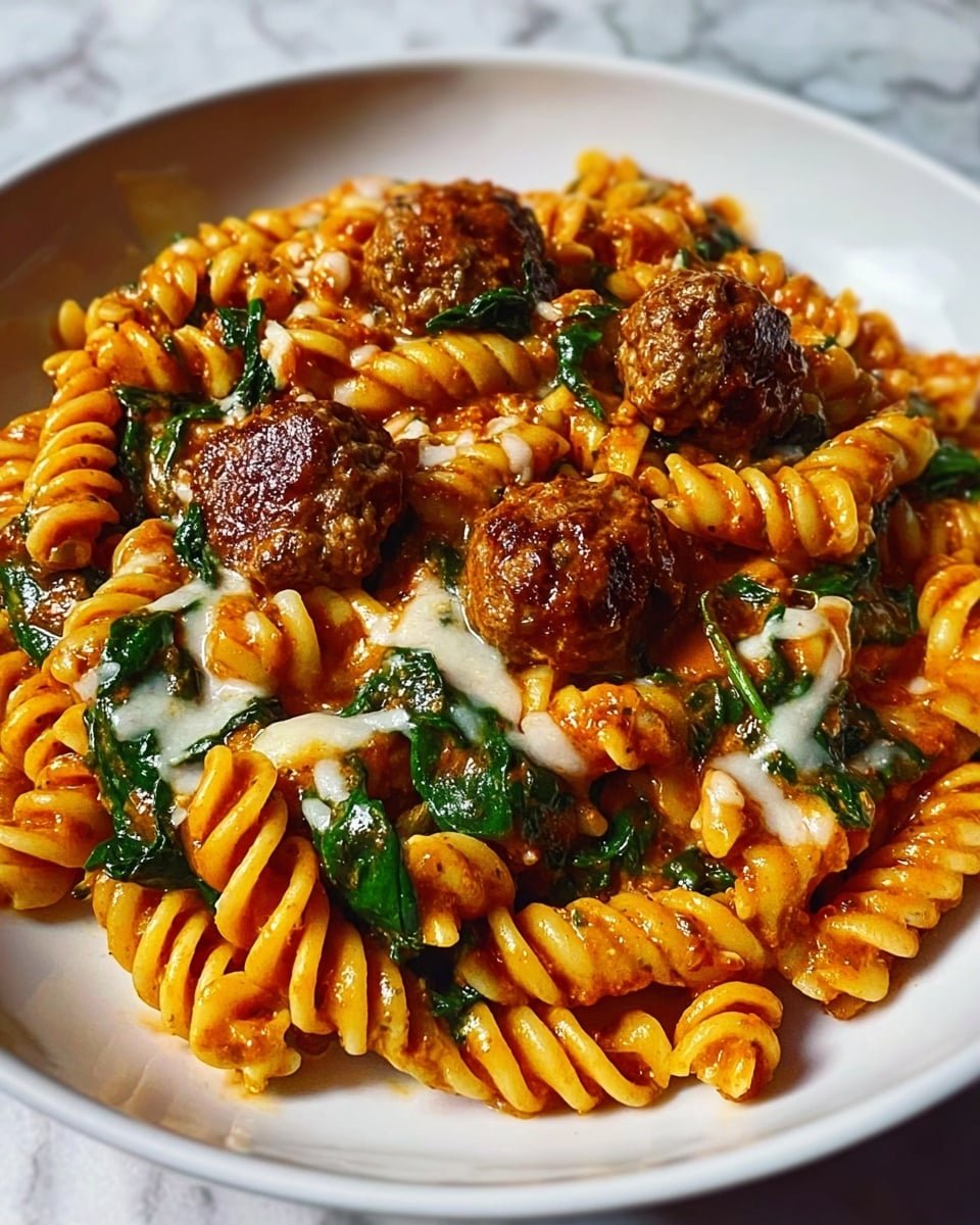 Garlic Butter Rotini with Beef Recipe - Recipe Image